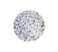 mesbilles - 30 Petites Billes Glossy Blanc - Bille en Verre 14 mm