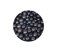 mesbilles - 30 Petites Billes Glossy Noir - Bille en Verre 14 mm