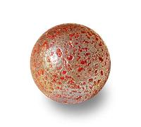 mesbilles - 30 Petites Billes Pépite Rouge - Bille en Verre 14 mm