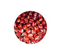 mesbilles - 30 Petites Billes Sanguine - Bille en Verre 14 mm