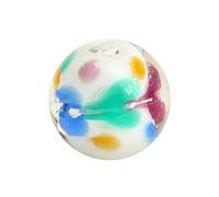 mesbilles - 4 Billes d'art Ice Scream - Bille d'art en Verre 16 mm