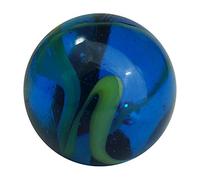 mesbilles - 4 Calots Billes Abysse - Bille en Verre 25 mm