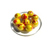 mesbilles - 4 Calots Billes Dragon - Bille en Verre 25 mm