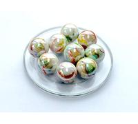 mesbilles - 4 Calots Billes Precieuses - Bille en Verre 25 mm