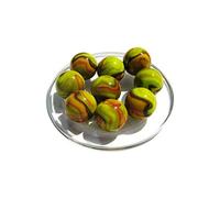 MesBilles - 4 Calots Billes Triceratops - Bille en Verre 25 mm par MesBilles