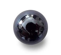 mesbilles - 5 Mini-Calot Billes Noir Glossy - Bille en Verre 20 mm