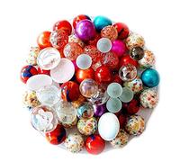 mesbilles - 55 Billes Couleurs Vives - Sac de Billes en Verre