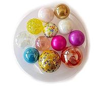 MesBilles - 55 Billes Pétillantes - Sac de Billes en Verre par MesBilles