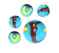 mesbilles - Filet de 25 Billes Planète-Terre : 24 Billes + 1 Calot Dont 4 Billes offertes