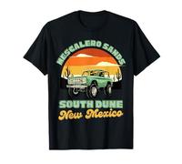 Mescalero Sands South Dune New Mexico Souvenir de voyage rétro T-Shirt
