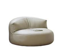 MESCXTY Canapé paresseux - Pouf poire motif lune - Meubles, canapé, salon, lecture, décoration de la maison - Rembourré sans accoudoirs - Chaise d'appoint moderne sans accoudoirs (marron)