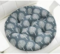 MESCXTY Coussin de siège de Coussin de Chaise Rond,Coussin de Chaise en Coton et Lin,Coussin de siège Chaise de Salle à Manger épais et Doux,Coussin d'oreiller Sol(30x30cm, M)