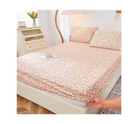MESCXTY Drap-Housse Queen Size en Jersey tricoté Confortable comme Un Drap de lit King Size, Extensible dans Les 4 Sens, Coupe ajustée, ne Glisse Plus sur Le Matelas (Couleur : H, Twin-XL)