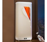 MESCXTY Machine Repasser Automatique avec télécommande,défroisseur Vapeur Pliable sèche-Linge,défroisseur Vapeur sur Pied à Circulation d'air Chaud à 360° pour Appartements,Camping-Cars,Chaussures