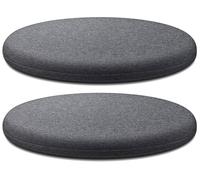 MESCXTY Runde Stuhlkissen für den Außenbereich, 4er-Set, 2er-Set, Memory-Schaum-Polster, 45,7 cm, 35,6 cm, 40,6 cm, 30,5 cm, 50,8 cm, 60 cm, 60 cm, 70 cm