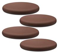 MESCXTY Runde Stuhlkissen für den Außenbereich, 4er-Set, 2er-Set, Memory-Schaum-Polster, 45,7 cm, 35,6 cm, 40,6 cm, 30,5 cm, 50,8 cm, 60 cm, 60 cm, 70 cm