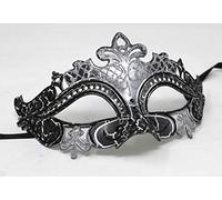 Mesdames Noir et Argent Rialto Vénitien Masquerade Parti yeux Masque de carnaval