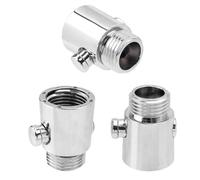 Mesee 3PCS Stop Douche, Robinets d'Arrêt Pommeau de Douche G1/2 en ABS - Économiseur d'Eau Facile à Installer - Design Moderne - Interrupteur à Un Bouton, Convient pour La Cuisine ou La Douche (3PCS)