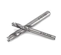 Mesee Lot de 2 Forets à Souder par Point, Foret à Dépointer HSS Co M6&M8, Ensemble Outil de Forage de Soudage en Acier à Grande Vitesse et Cobalt pour Travail de Carrosserie