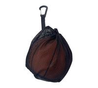 Mesh Bag - Durable Drawstring Sports Net Sack, Multiple Carry Organizer, Portable Long Lasting Tool | Pratique Clip On Holder For Backpack Basketball Football Volleyball Practice