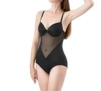 Mesh Bodysuit Women Shape Wear Hip Lifting Corset Panties with Push Up Tight Waist Lingerie Slimming