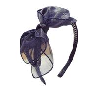 Mesh Bowtie Bandeau De Coiffure Clapet Français Élégant Accessoires Coiffure Pour Les Femmes Banquet Formel Et Thème Événement Accessoire Cheveux