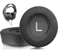 Mesh Fabric Foam Cushion Pads for Plantronics (Poly) Rig 400 (400Pro HC, 400HS, 400HX, 400HA), Ear Pads for Rig 500 (500E, 500HD, 500HX) / 505 (505HS) / 515 (515HD) Headphones