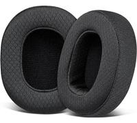 Mesh Fabric Foam Cushion Pads for Skullcandy Hesh 3/ANC/Evo & Crusher Wireless/ANC/Evo & Venue ANC Over-Ear Headphones, with Noise Insulation Foam