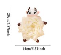 Mesh Kids Scrubber - Kids Body Scrubber, Cartoon Bath Sponge, Cute Bath Loofah, Skin Care Scrubbers | Cartoon Shower Loofah For Skin Care Daily Cleaning Personal Hygiene Bathroom Play