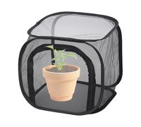 Mesh Plant Cover, Pop Out Plant Protector with Light Penetration Netting, 11,81 x 11,81 pouces Cage de jardin pliable pour légumes, fruits, Greenhouse, Balcony, Windowsill and Orchards