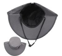 Mesh Protection Hat - Full Coverage Design, Breathable Net Fabric, Lightweight Outdoor Wear, Wide Brim Shielding | fishing gardening hiking camping travel beekeeping head protection against gnats and