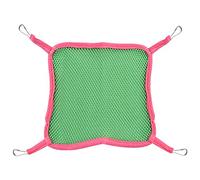 Mesh Respirant Hamac Hamster Écureuil Chinchilla Lit Balançoire Cage Accessoires 17.5X17.5CM Créatif et UtileSpécialité dextérité
