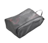 Mesh Shoe Bag, Storage Mesh Organizer, 12.01x8.27in Zippered Reusable Tote, Large Capacity Design, Portable Packing Solution for Sneakers, Clothes, Travel, Vacation, Pool, Beach
