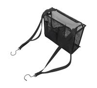 Mesh Shower Bag, Large Toiletry Tote, Breathable Organizer, Quick-Dry Lightweight Design, Multi-Pocket Storage, for Beach Gym Camping RV Travel Home Picnic Use,11.81x3.94x9.06 inches