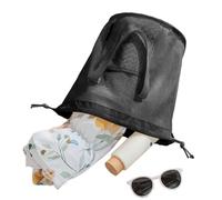 Mesh Shower Bags, Portable Waterproof Toiletry Organizer Pouches, Quick-Dry Storage for Bath, Travel, Dorm Room, Vacation, Gym, Camping, Pool, Swim, Summer, College