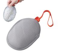 Mesh Soap Saver, Bar Soap Holder, Pouch, 3.94x5.12x1.97 Inches, Quick Dry Drawstring Bag, Gentle Lather Scrubber, for Bathing, Travel, Camping, Gym, Hiking Use, Long Lasting