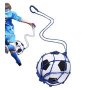 Mesh Soccer Ball Bag Nylon Net Drawstring Ball Storage Carrying Sack