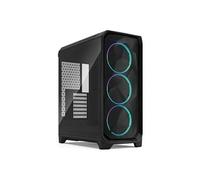 Fractal Design Boîtier PC Meshify 3 RGB – Tour E-ATX – Noir – Sans alim – Verre trempé teinté