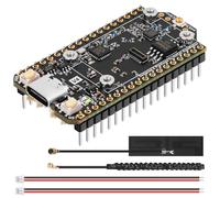 Meshnology Carte de développement ESP32 LoRa V4 - Carte ESP32-S3 améliorée avec module LoRa SX1262, WiFi, Bluetooth, 2MB PSRAM, 16MB Flash, support GPS solaire avec antenne pour Arduino Meshtastic