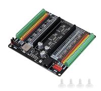 Meshnology ESP32 Carte de dérivation pour ESP32 / ESP32-S3 WROVER WROOM/DevKitC/NodeMCU Carte d'extension avec quatre joints en plastique 5 V 3,3 V GPIO Status LED (N40)