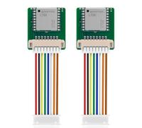 Meshnology Lot de 2 modules de personnalisation GPS L76K GNSS pour carte de développement V4 et nœud en maille T114, haute précision de position, faible puissance, haute sensibilité, idéal pour Ar