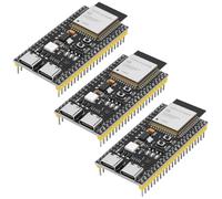 Meshnology Lot de 3 cartes de développement ESP32 ESP32-S3 ESP32-S3 - Carte mère ESP32-S3-DevKit N16R8 avec double mode Wi-Fi et Bluetooth Type-C Interface Broches soudées