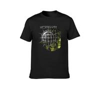 Meshuggah Chaosphere Progressive Metal Rock Unisex 100% Cotton Short-Sleeve T-Shirts Black M