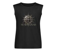 Meshuggah Chaosphere Vest Tank T-Shirt Men's Black Unisex Sleeveless Tops Tee M
