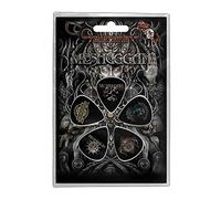 Meshuggah Plectrum Pack Musical Deviance Band Logo Officiel 5 Pack Guitar Picks Size One Size
