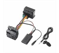 MESINURS Adaptateur mains libres Bluetooth pour Peugeot 307 407 508 & Citroën C5 C6 RD4 Radio - Interface audio AUX sans fil, compatible avec Blaupunkt VDO Bosch stéréo