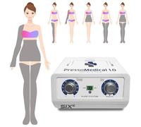 MESIS PressoMedical 1.0 SIX 6 chambres équipé PRO (avec 2 jambières, 1 bande abdominale/fesses et 1 bracelet| Pressothérapie drainage lymphatique