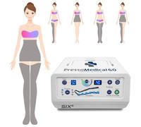 MESIS PressoMedical 6.0 SIX6 avec 6 chambres d'air Pressothérapie médicale : Équipement Advance (avec 2 bottes + 1 ceinture abdominale/fessier)