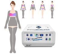 MESIS PressoMedical 6.0 SIX6 avec 6 chambres d'air Pressothérapie médicale : Équipement Complete (avec 2 bottes + 1 ceinture abdominale/fessier + 2 brassards)