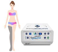 MESIS PressoMedical 6.0 SIX6 avec 6 chambres d'air Pressothérapie médicale : Équipement One Leg (avec 1 botte)